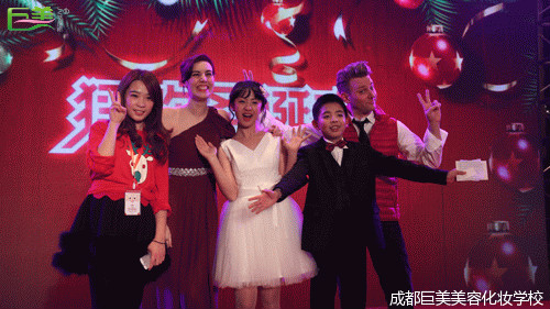 2014圣誕節(jié)國際私塾化妝